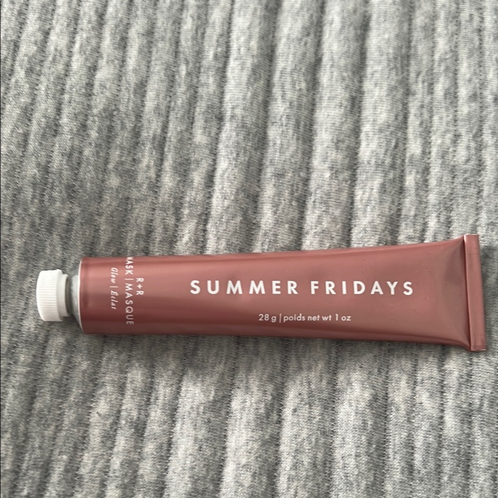 Summer Fridays Rose R+R Mask Tube